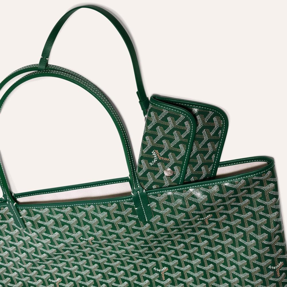 GOYARD Women Saint Louis Bag GM Green STLOUIGMLTY09CL09P