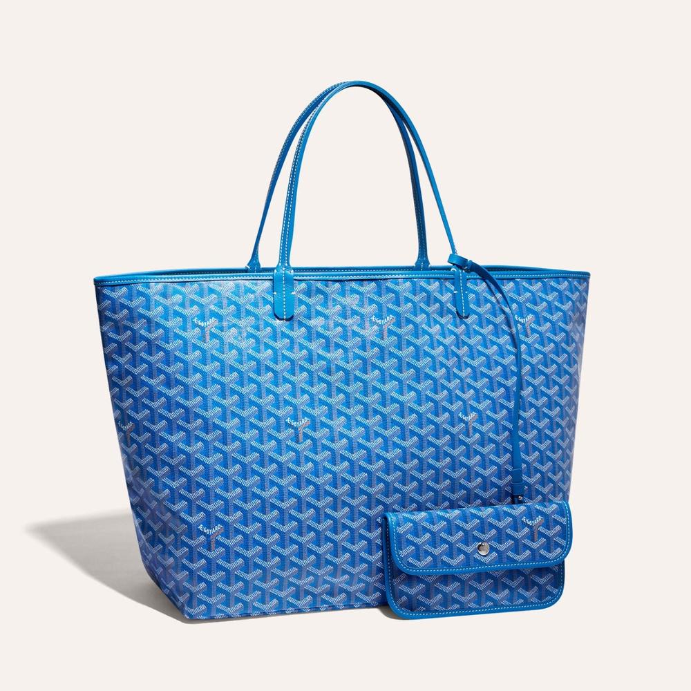 حقيبة GOYARD النسائية Saint Louis GM باللون الأزرق السماوي STLOUIGMLTY10CL10P