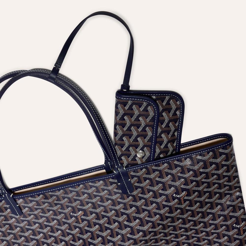 GOYARD Women Saint Louis Bag GM Navy STLOUIGMLTY12CL12P