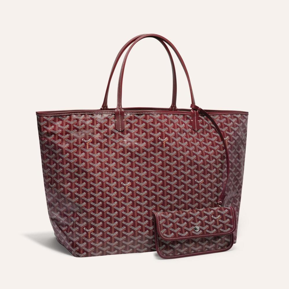 GOYARD Women Saint Louis Bag GM Burgundy STLOUIGMLTY33CL33P