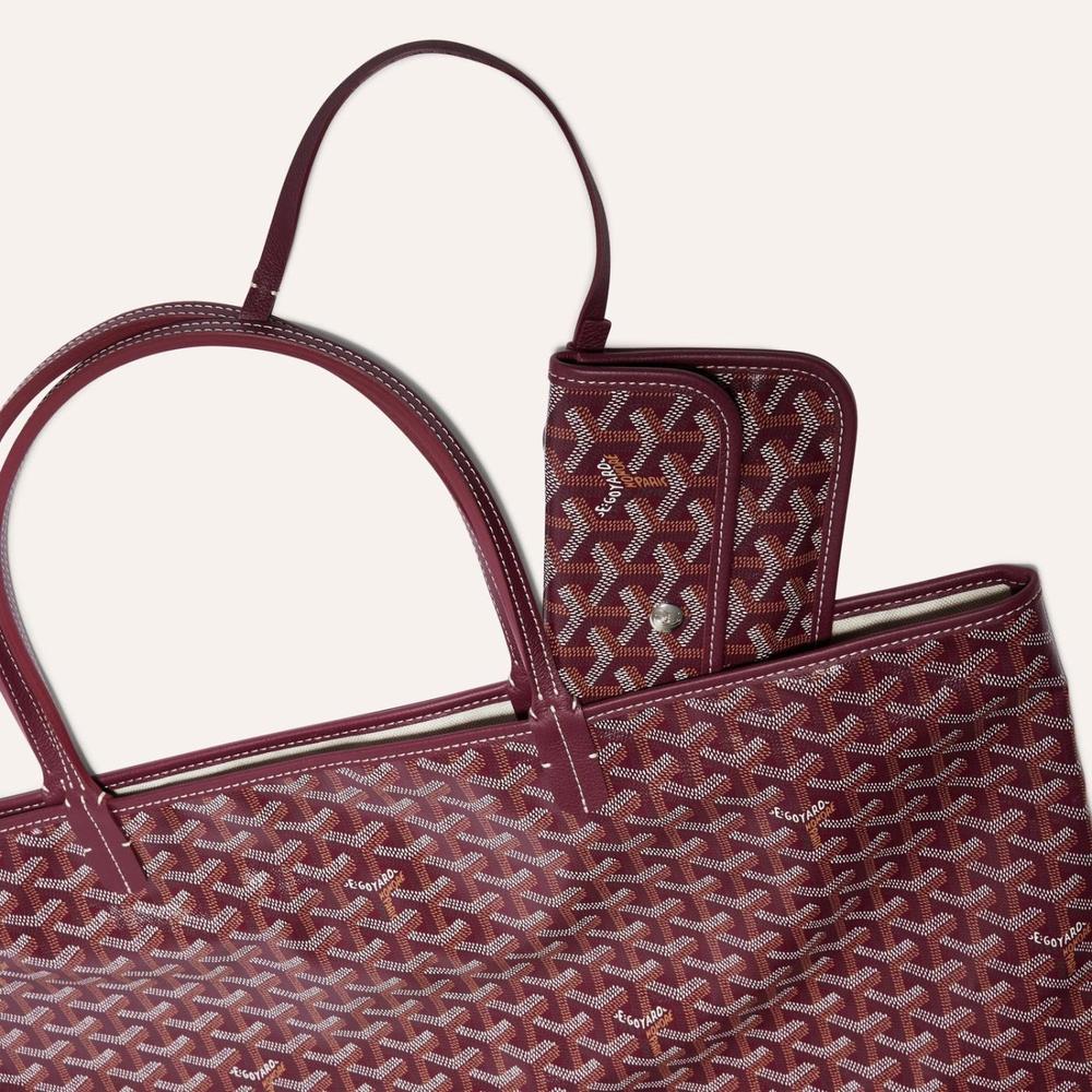 GOYARD Women Saint Louis Bag GM Burgundy STLOUIGMLTY33CL33P