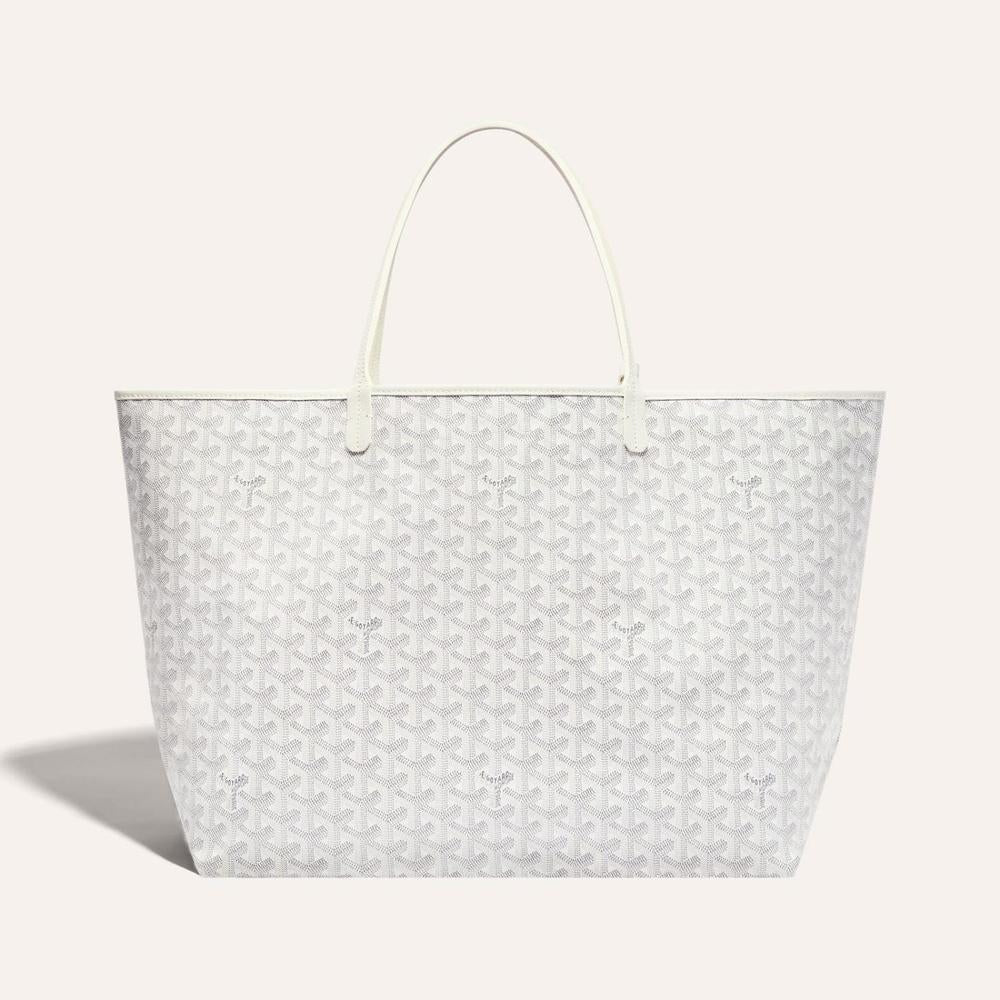 GOYARD Women Saint Louis Bag GM White STLOUIGMLTY50CL50P