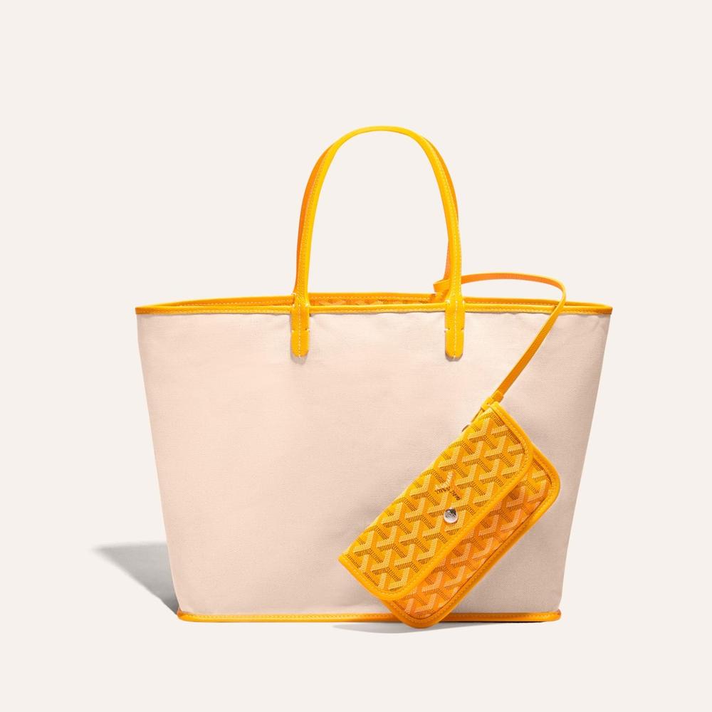 GOYARD Women Saint Louis Bag PM Yellow STLOUIPMLTY08CL08P