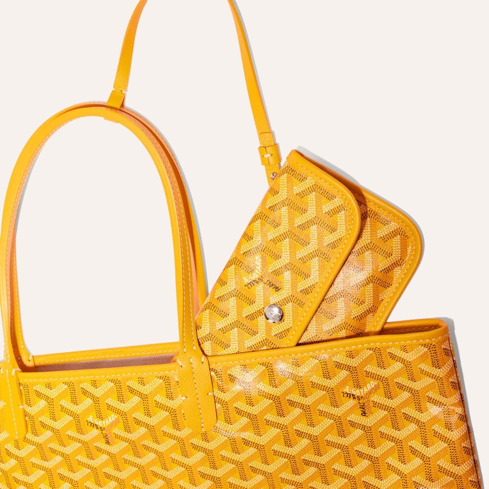 GOYARD Women Saint Louis Bag PM Yellow STLOUIPMLTY08CL08P