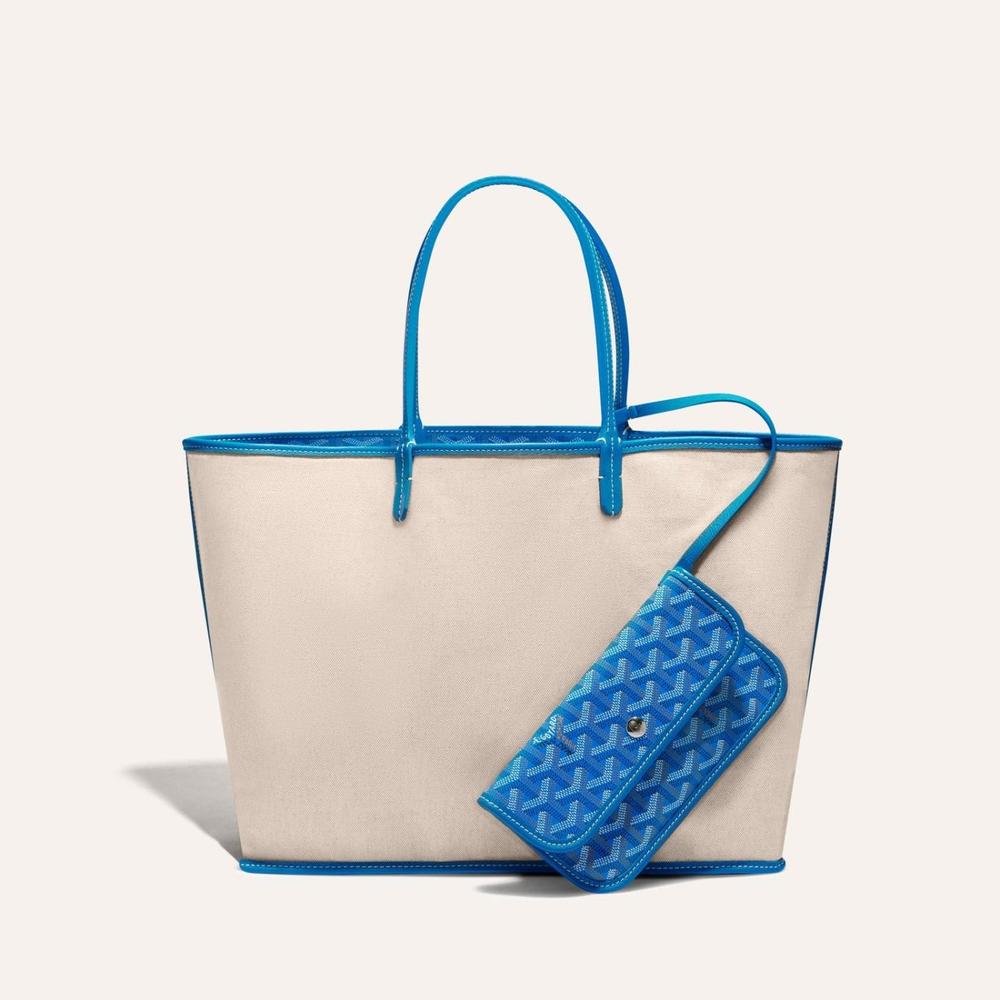 حقيبة GOYARD النسائية Saint Louis PM باللون الأزرق السماوي STLOUIPMLTY10CL10P