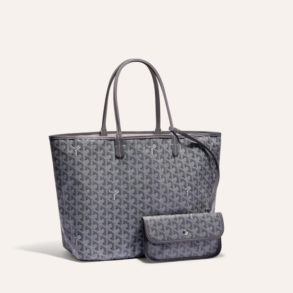 GOYARD Women Saint Louis Bag PM Grey STLOUIPMLTY51CL51P