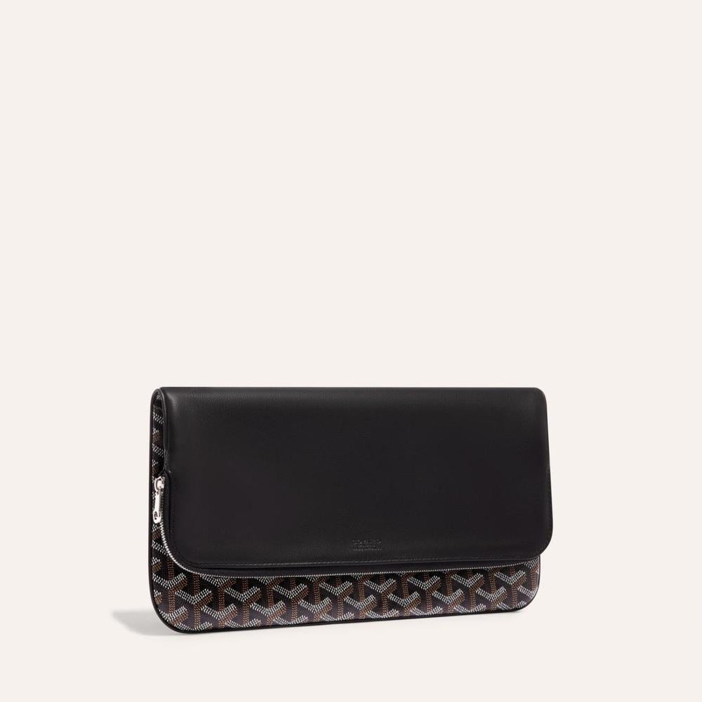 GOYARD Women Saint Marie Clutch MM Black STMARIMMLTY01CL01P