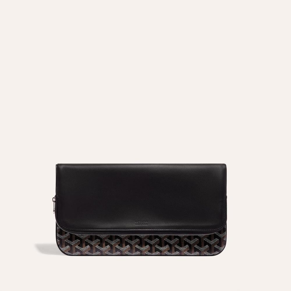 GOYARD Women Saint Marie Clutch MM Black STMARIMMLTY01CL01P