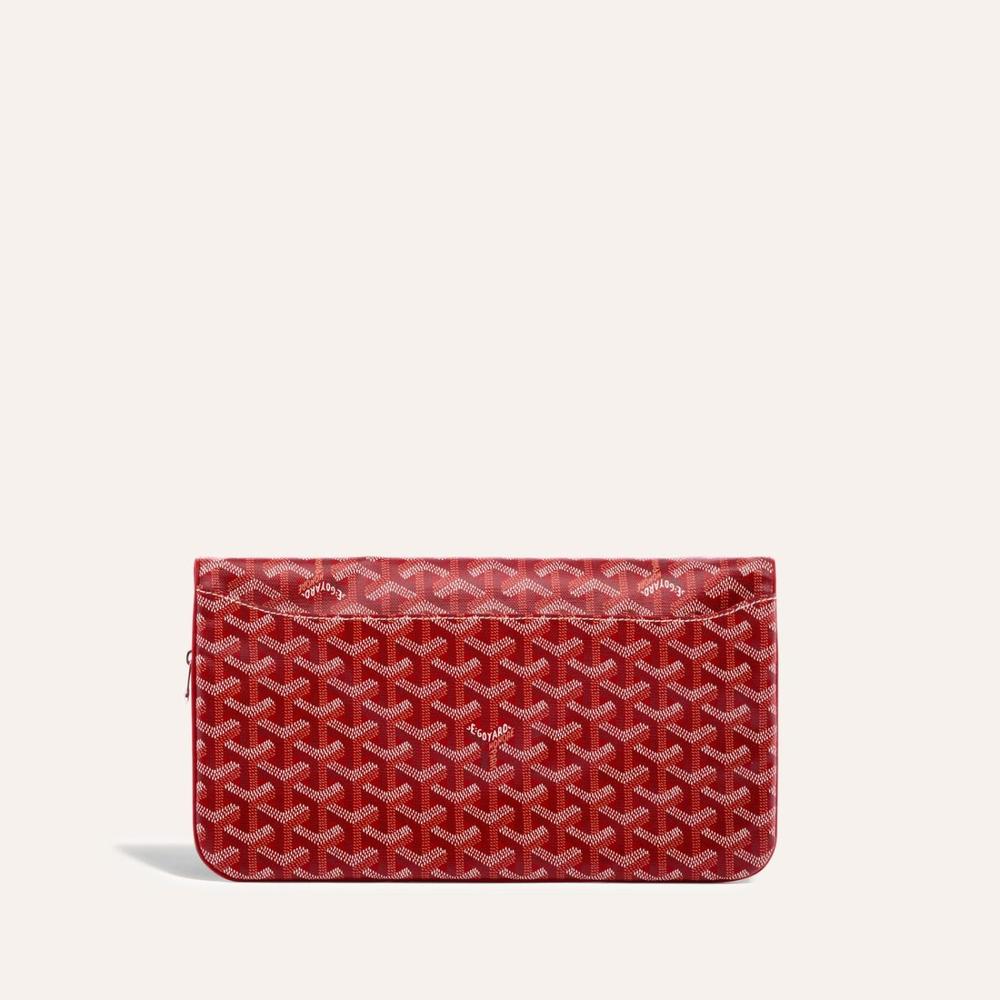 GOYARD Women Saint Marie Clutch MM Red STMARIMMLTY02CL02P