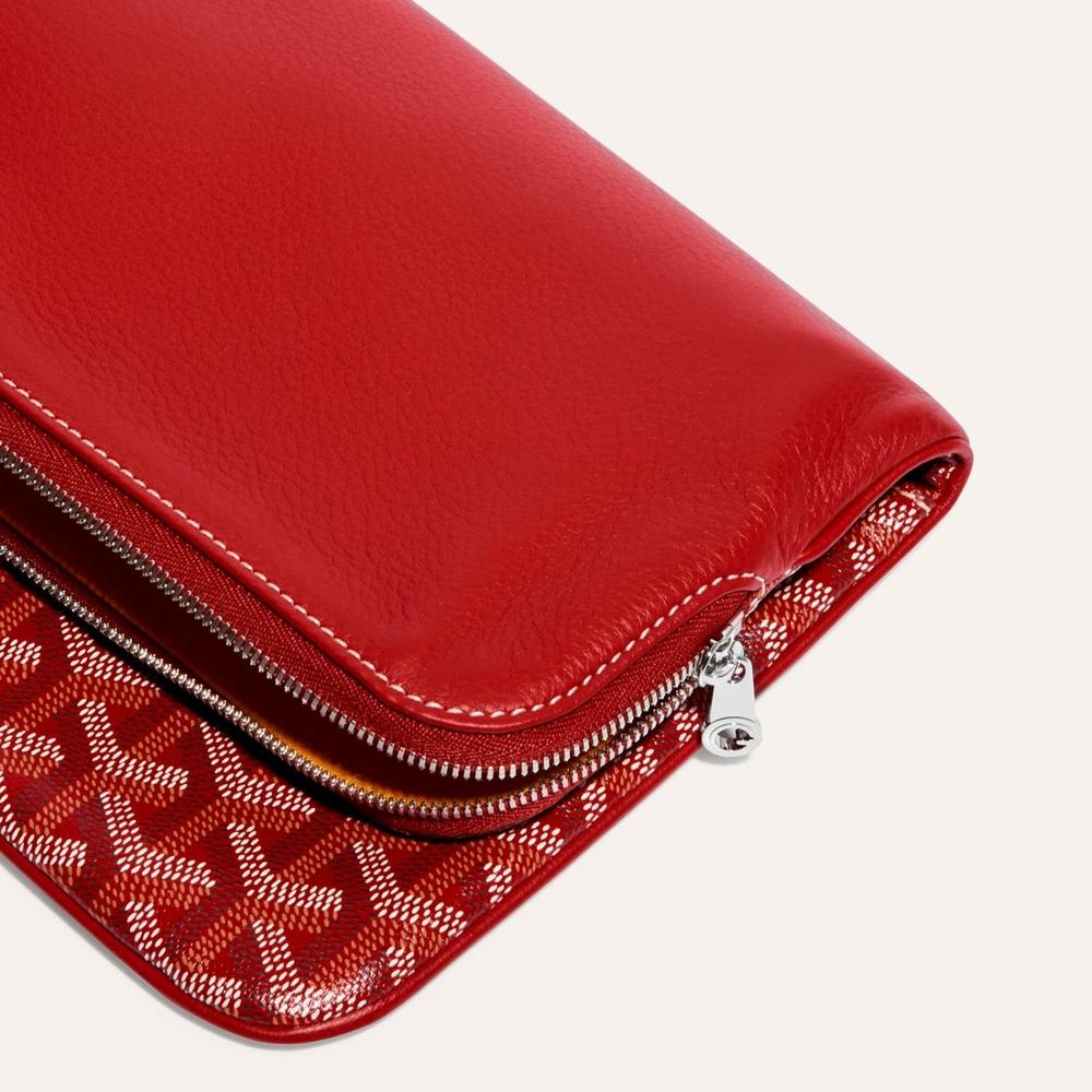 GOYARD Women Saint Marie Clutch MM Red STMARIMMLTY02CL02P