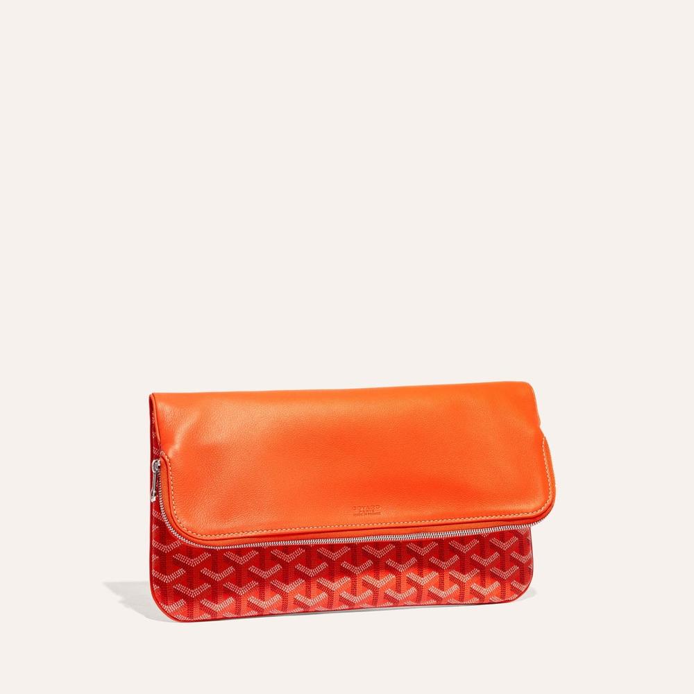 GOYARD Women Saint Marie Clutch MM Orange STMARIMMLTY07CL07P