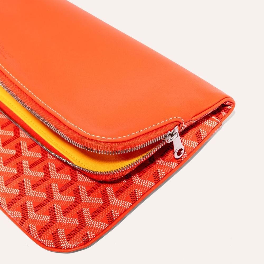 GOYARD Women Saint Marie Clutch MM Orange STMARIMMLTY07CL07P