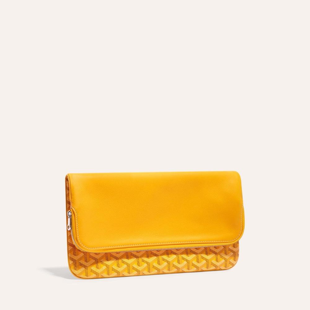 GOYARD Women Saint Marie Clutch MM Yellow STMARIMMLTY08CL08P