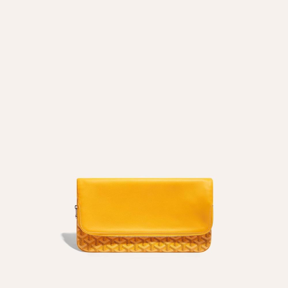 GOYARD Women Saint Marie Clutch MM Yellow STMARIMMLTY08CL08P