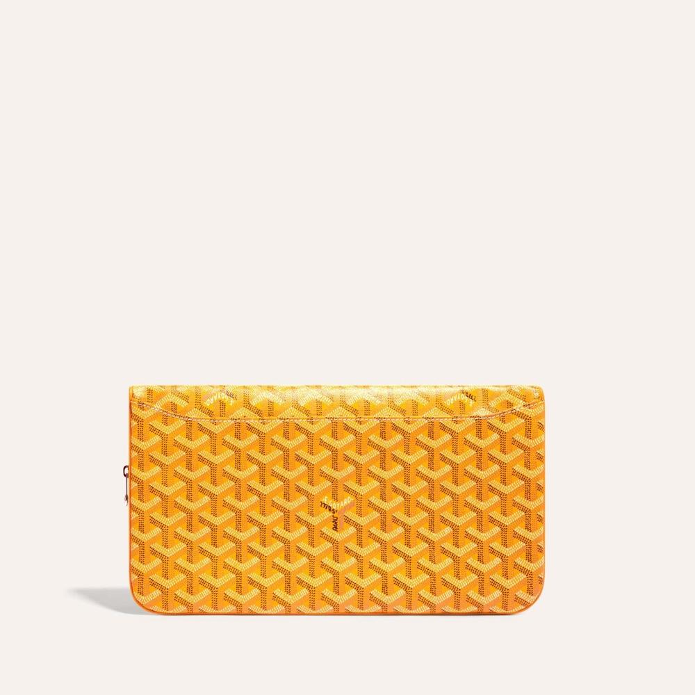 GOYARD Women Saint Marie Clutch MM Yellow STMARIMMLTY08CL08P