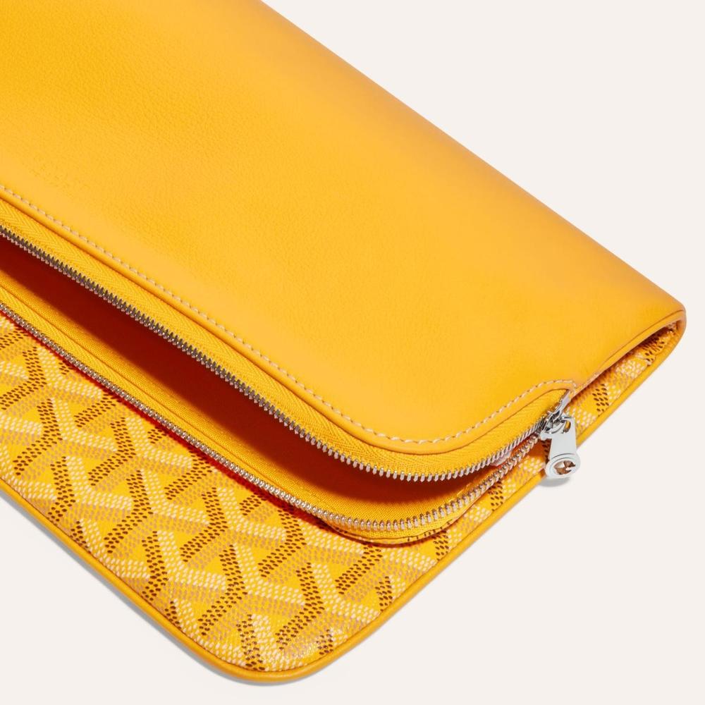 GOYARD Women Saint Marie Clutch MM Yellow STMARIMMLTY08CL08P