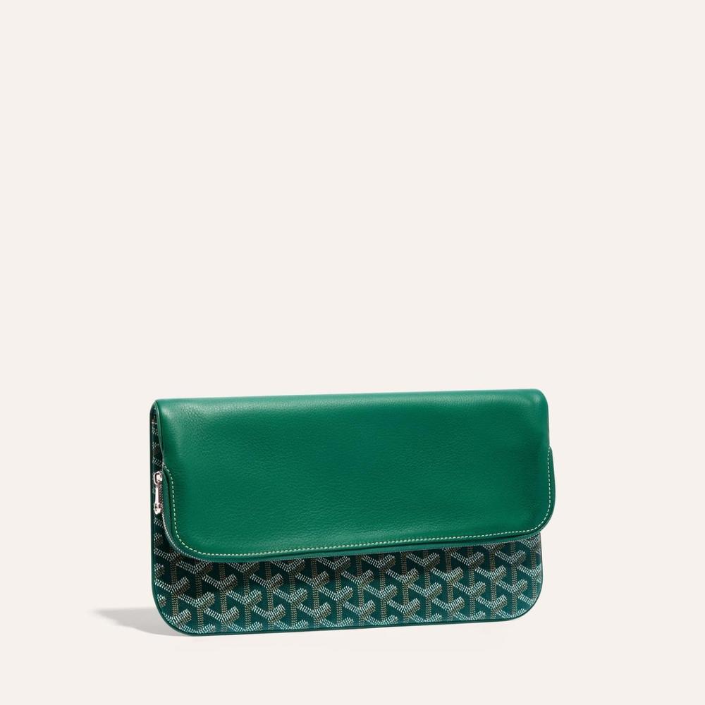 GOYARD Women Saint Marie Clutch MM Green STMARIMMLTY09CL09P