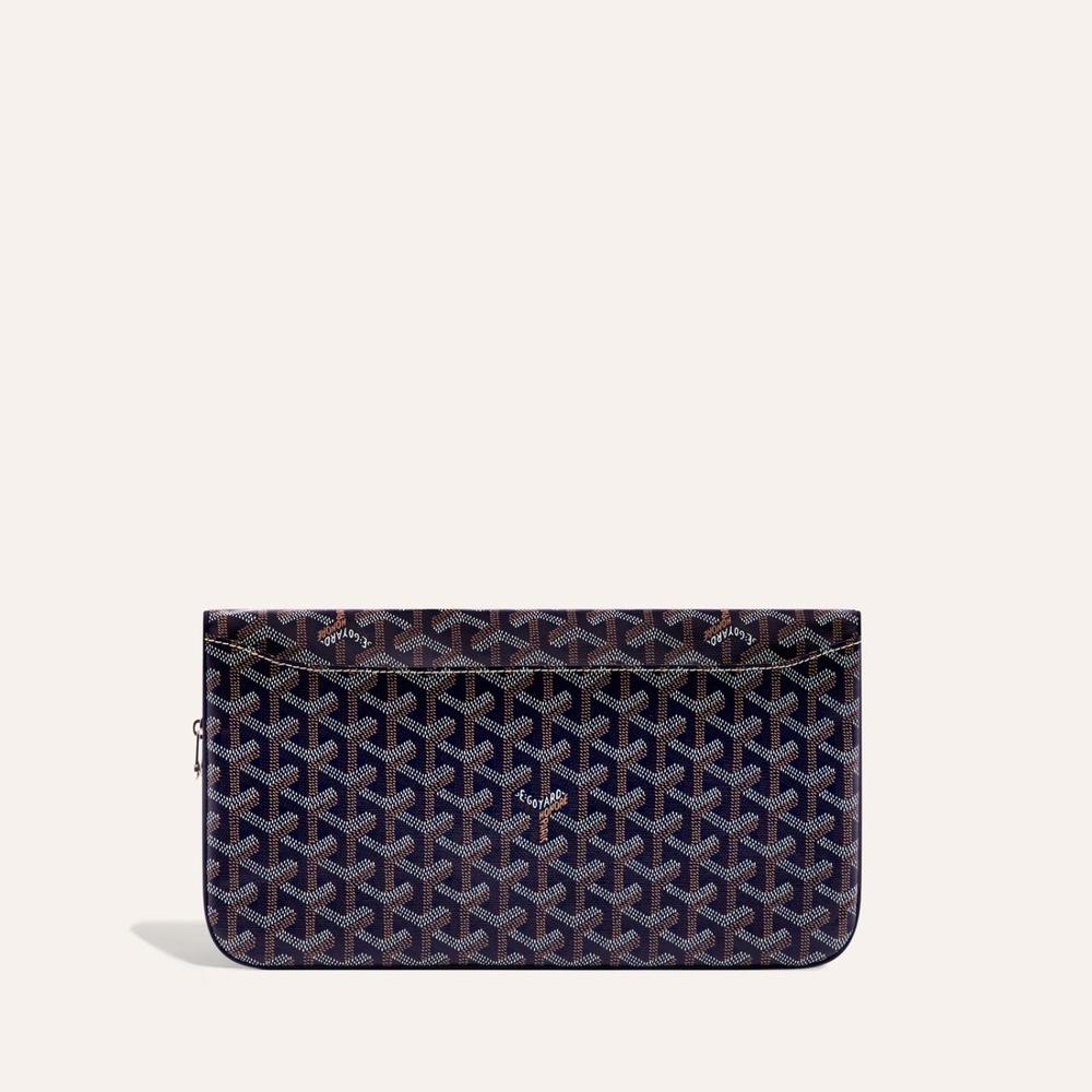 GOYARD Women Saint Marie Clutch MM Navy STMARIMMLTY12CL12P