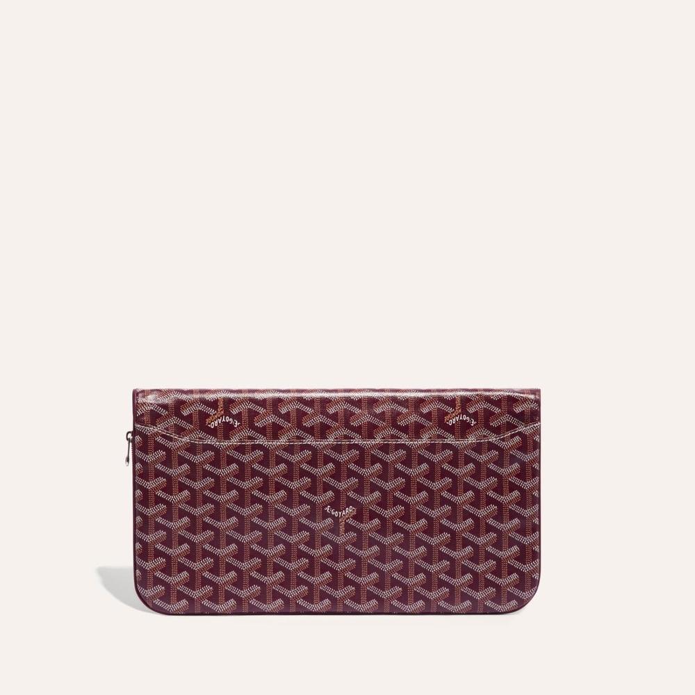 GOYARD Women Saint Marie Clutch MM Burgundy STMARIMMLTY33CL33P