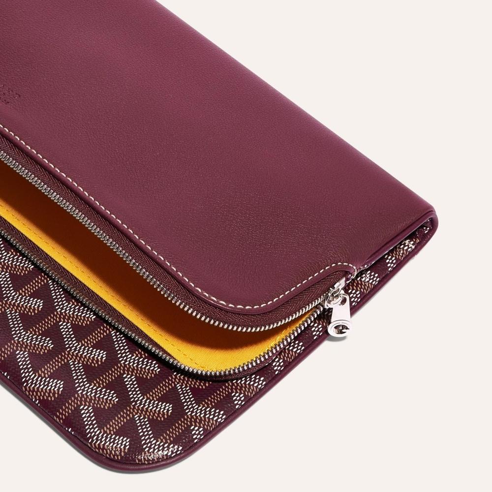 GOYARD Women Saint Marie Clutch MM Burgundy STMARIMMLTY33CL33P