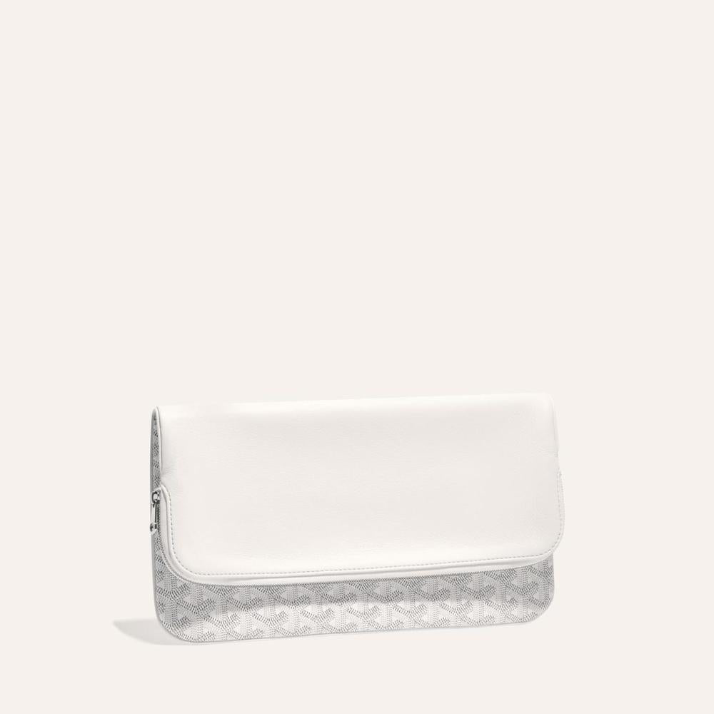 GOYARD Women Saint Marie Clutch MM White STMARIMMLTY50CL50P