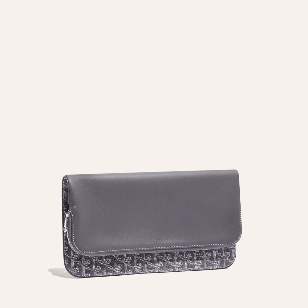 GOYARD Women Saint Marie Clutch MM Grey STMARIMMLTY51CL51P