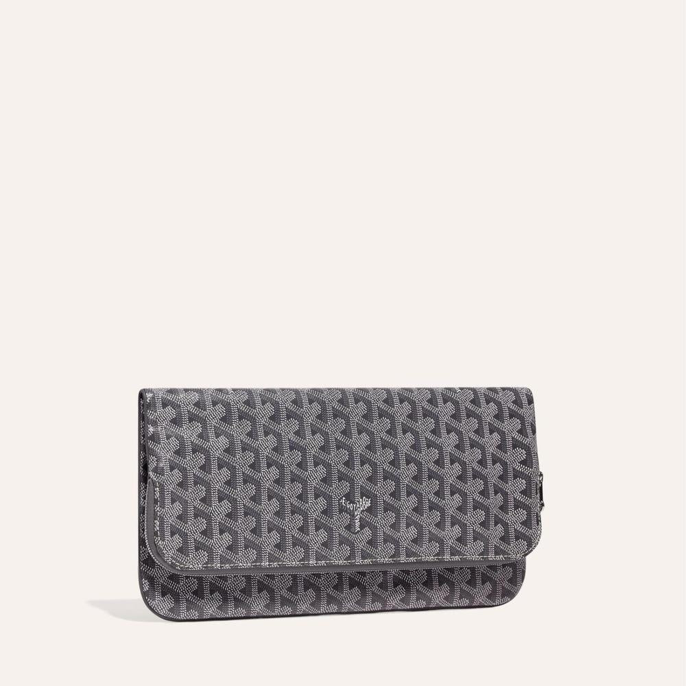 GOYARD Women Saint Marie Clutch MM Grey STMARIMMLTY51CL51P