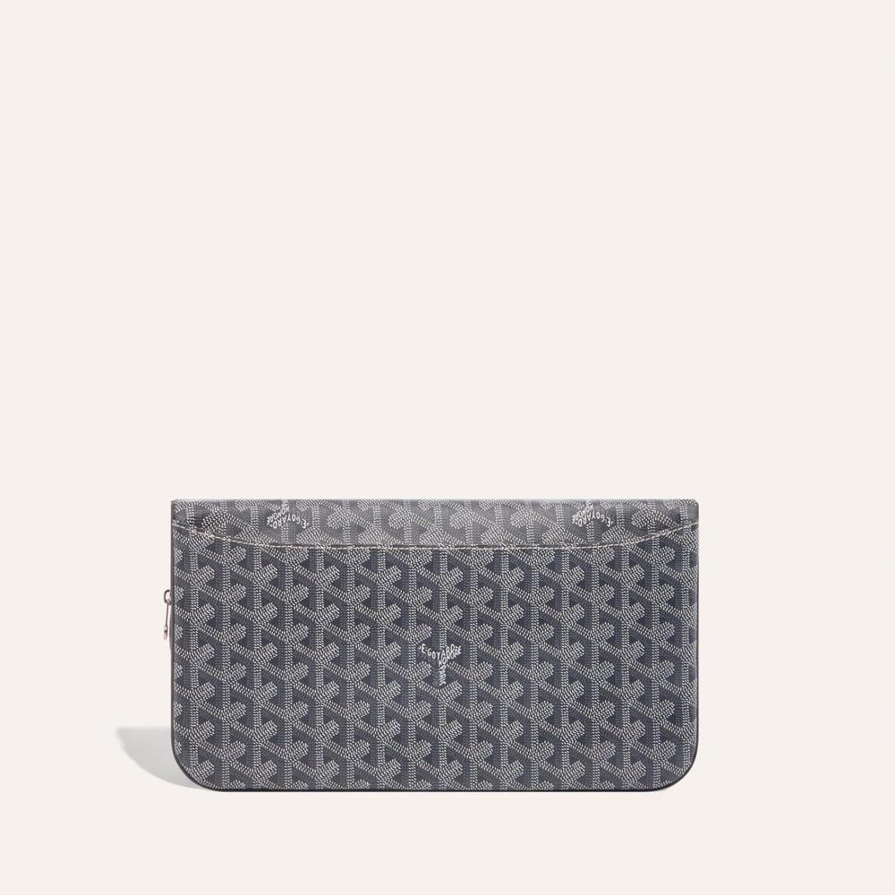 GOYARD Women Saint Marie Clutch MM Grey STMARIMMLTY51CL51P