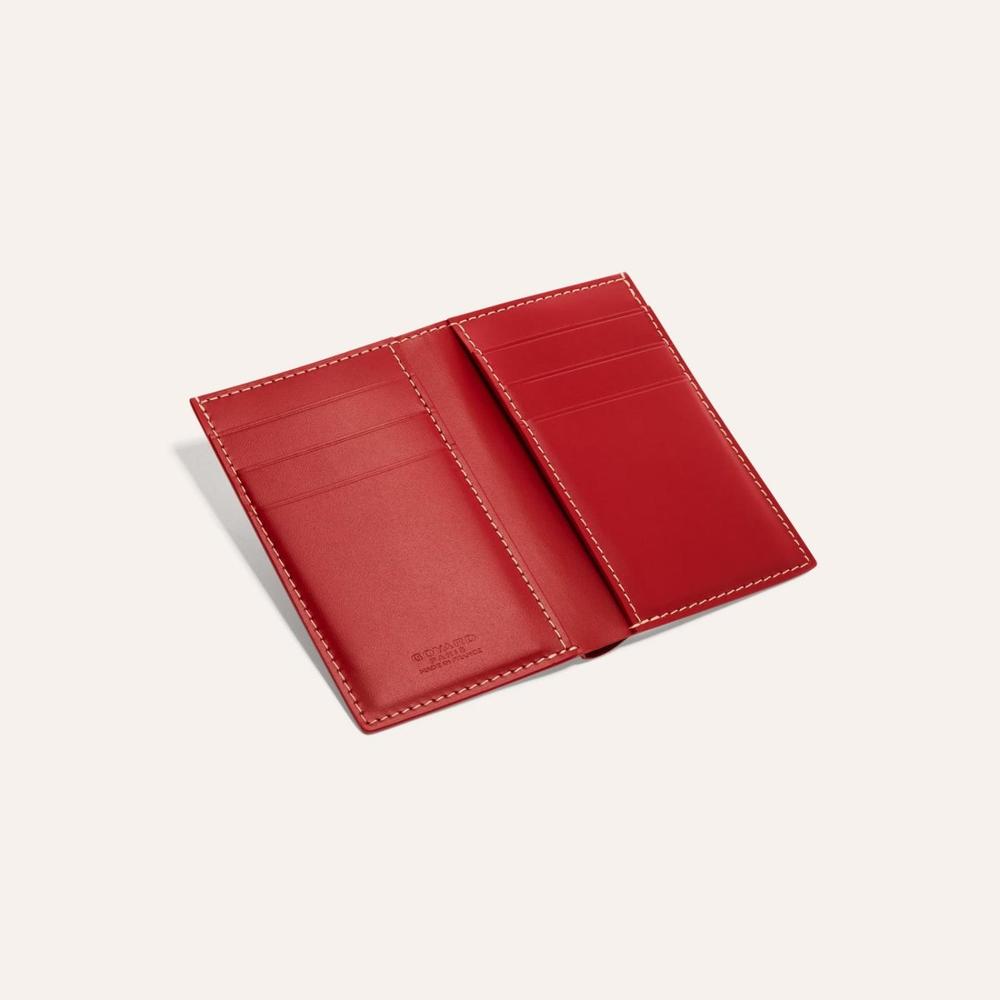 GOYARD Men Saint Pierre Card Holder Red STPIE2PMLTY02CL02P