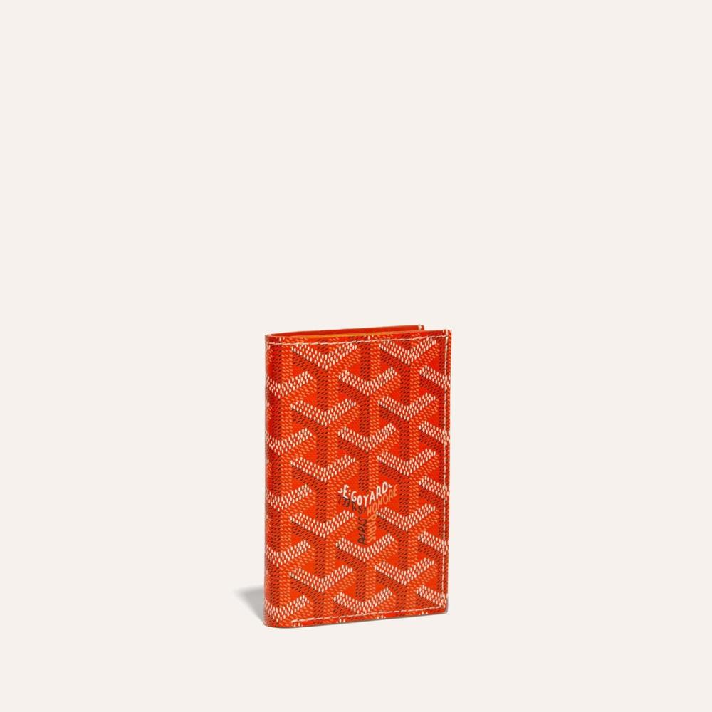 GOYARD Men Saint Pierre Card Holder Orange STPIE2PMLTY07CL07P