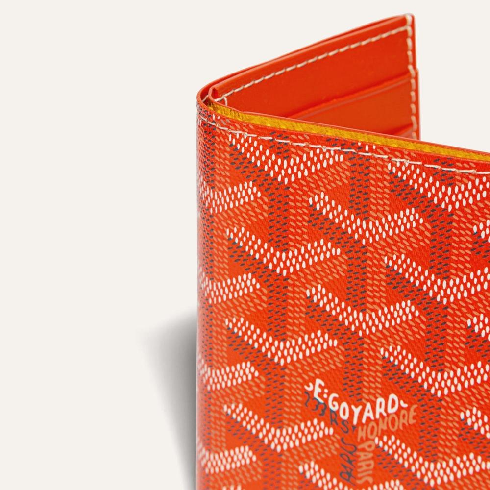 GOYARD Men Saint Pierre Card Holder Orange STPIE2PMLTY07CL07P