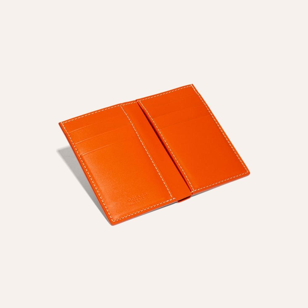 GOYARD Men Saint Pierre Card Holder Orange STPIE2PMLTY07CL07P