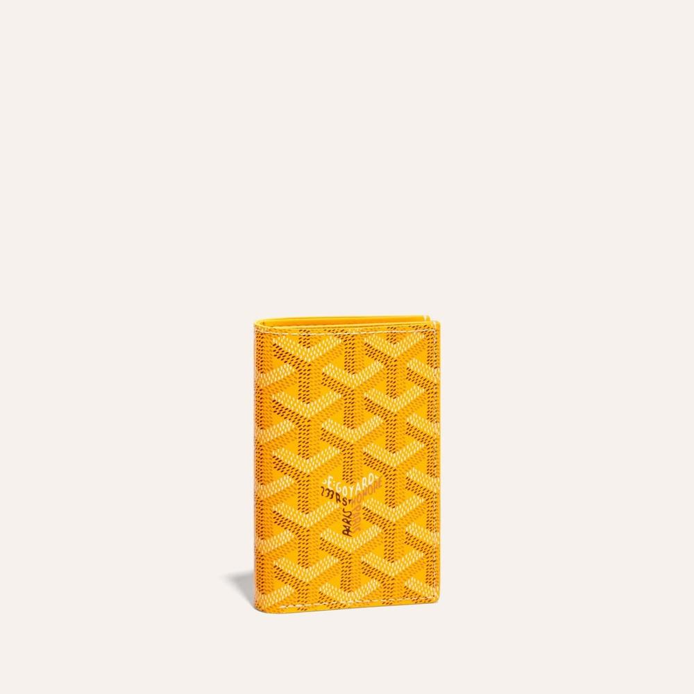 GOYARD Men Saint Pierre Card Holder Yellow STPIE2PMLTY08CL08P