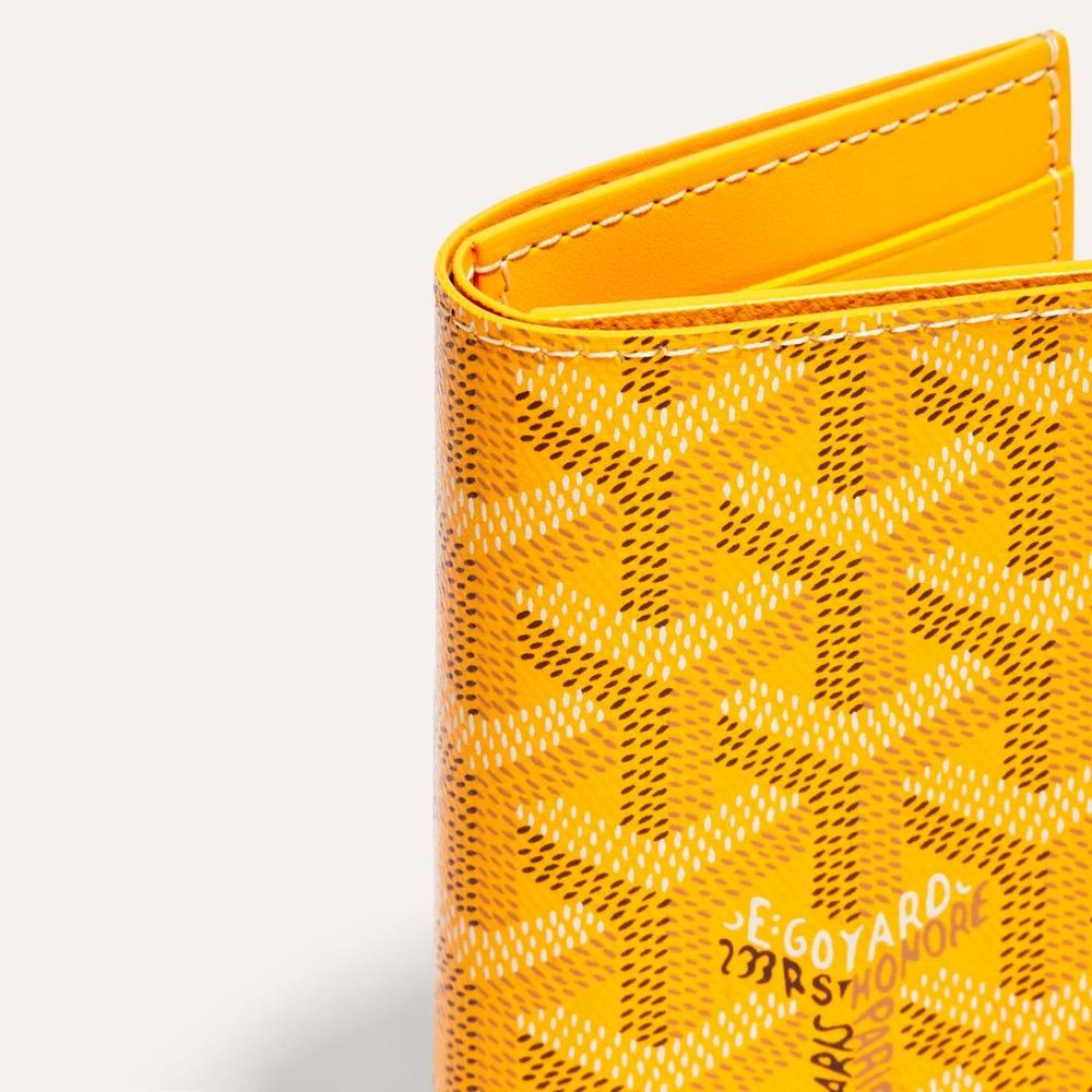 GOYARD Men Saint Pierre Card Holder Yellow STPIE2PMLTY08CL08P