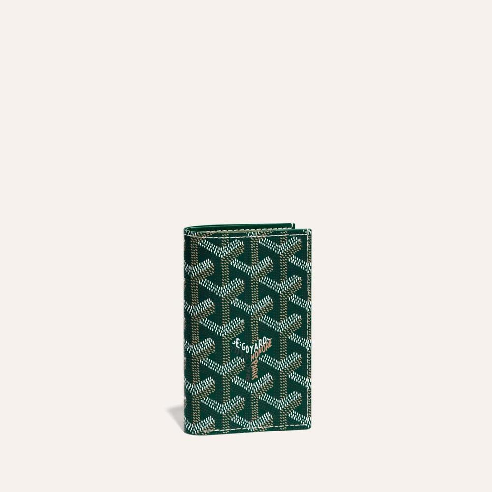 GOYARD Men Saint Pierre Card Holder Green STPIE2PMLTY09CL09P