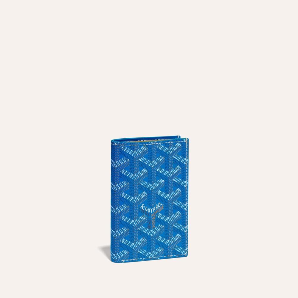 GOYARD Men Saint Pierre Card Holder Sky blue STPIE2PMLTY10CL10P