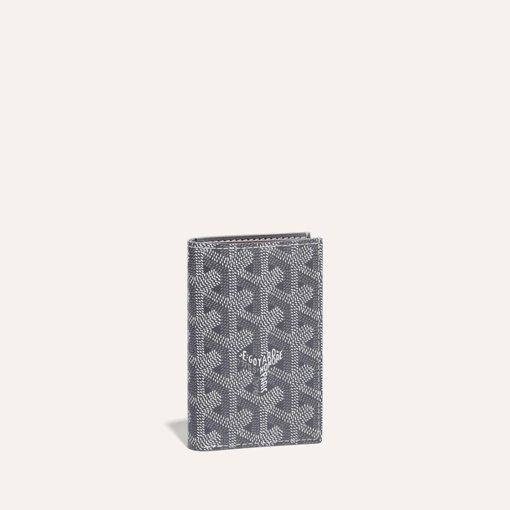 GOYARD Men Saint Pierre Card Holder Grey STPIE2PMLTY51CL51P