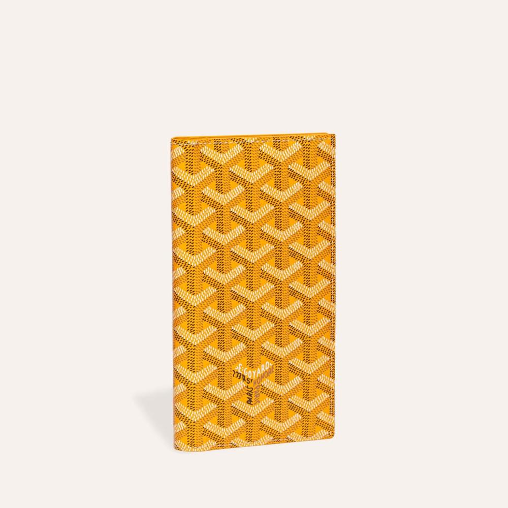 GOYARD Men Saint Roche wallet Yellow STROC2PMLTY08CL08X