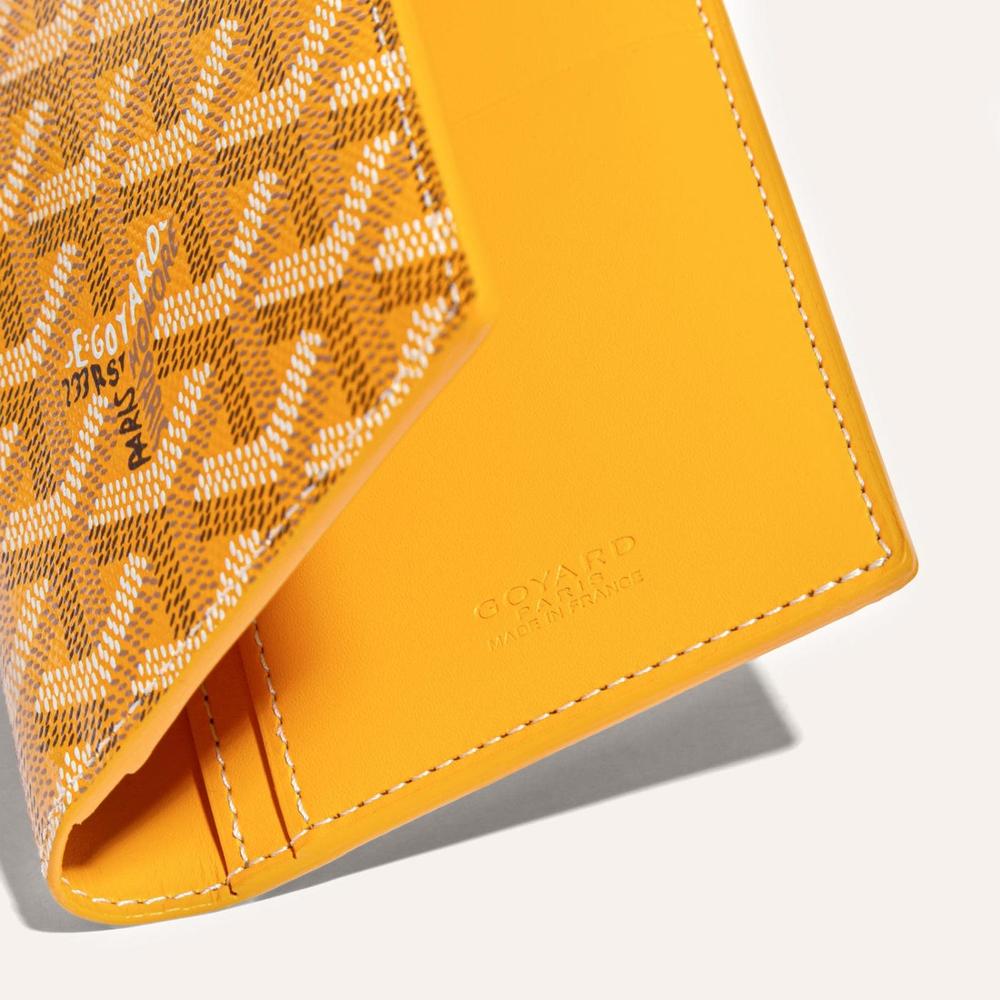 GOYARD Men Saint Roche wallet Yellow STROC2PMLTY08CL08X