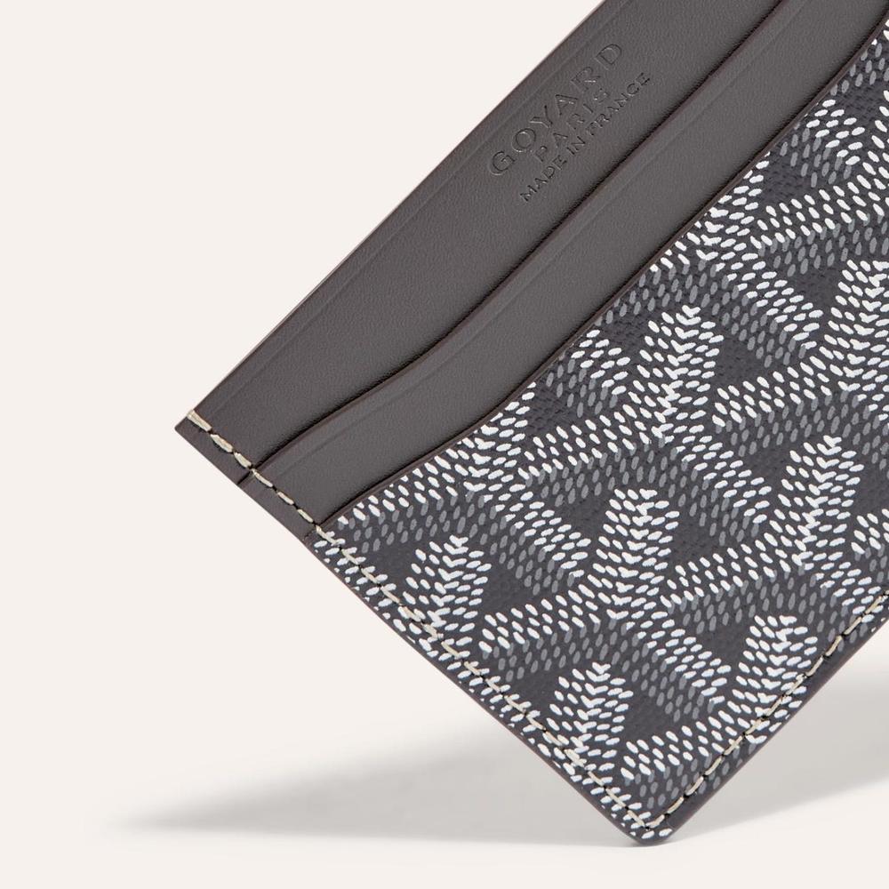 GOYARD Men Saint-Sulpice Card Holder Grey STSULPPMLTY51CL51X