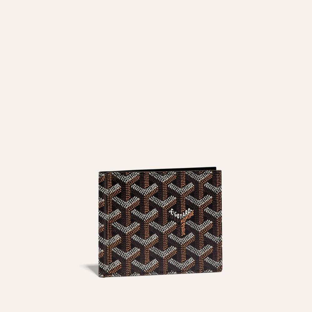 GOYARD Men Saint-Thomas Billfold Wallet Black STTHOMPMLTY01CL01P