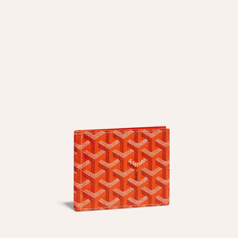 GOYARD Men Saint-Thomas Billfold Wallet Orange STTHOMPMLTY07CL07P