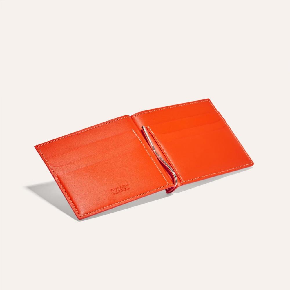 GOYARD Men Saint-Thomas Billfold Wallet Orange STTHOMPMLTY07CL07P