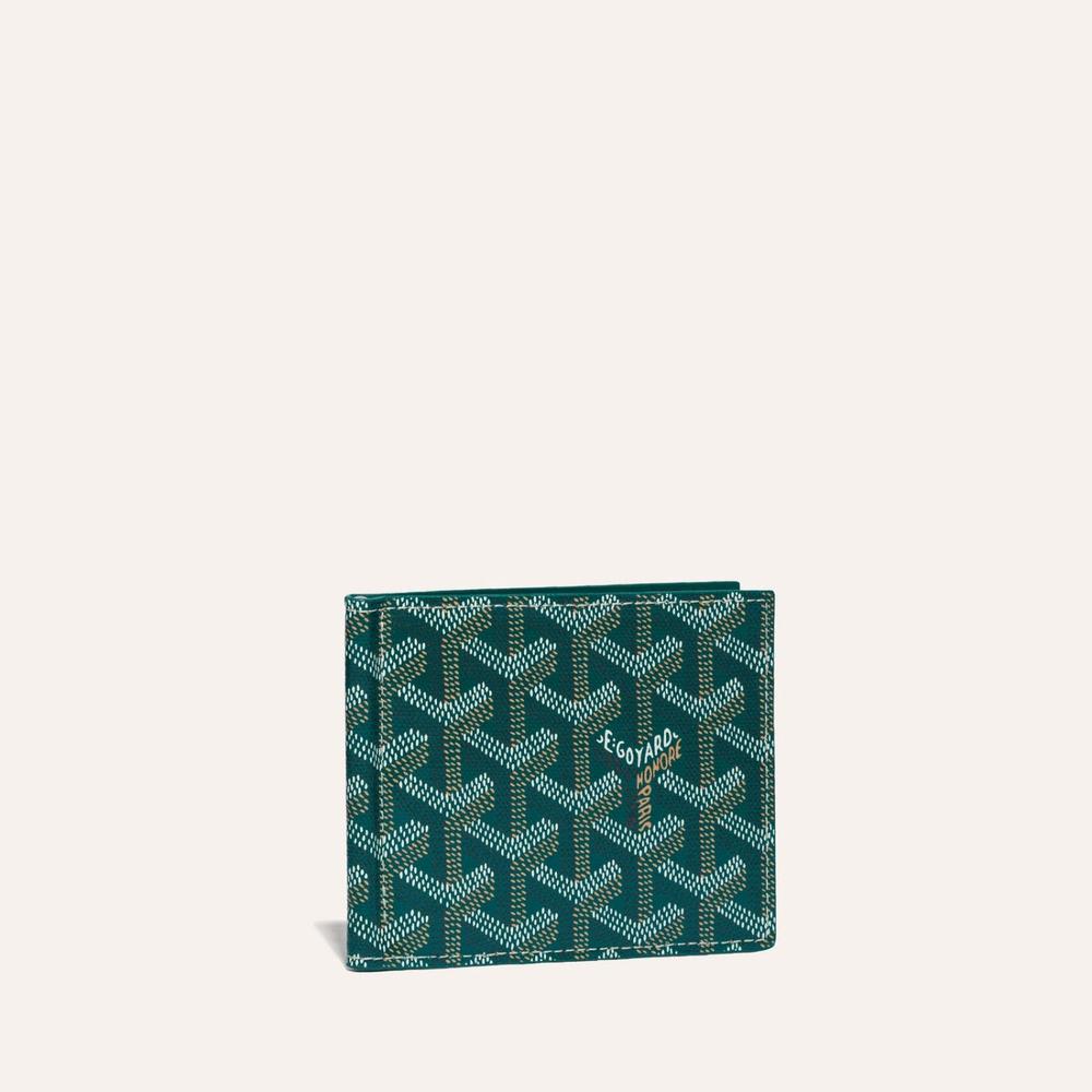 GOYARD Men Saint-Thomas Billfold Wallet Green STTHOMPMLTY09CL09P