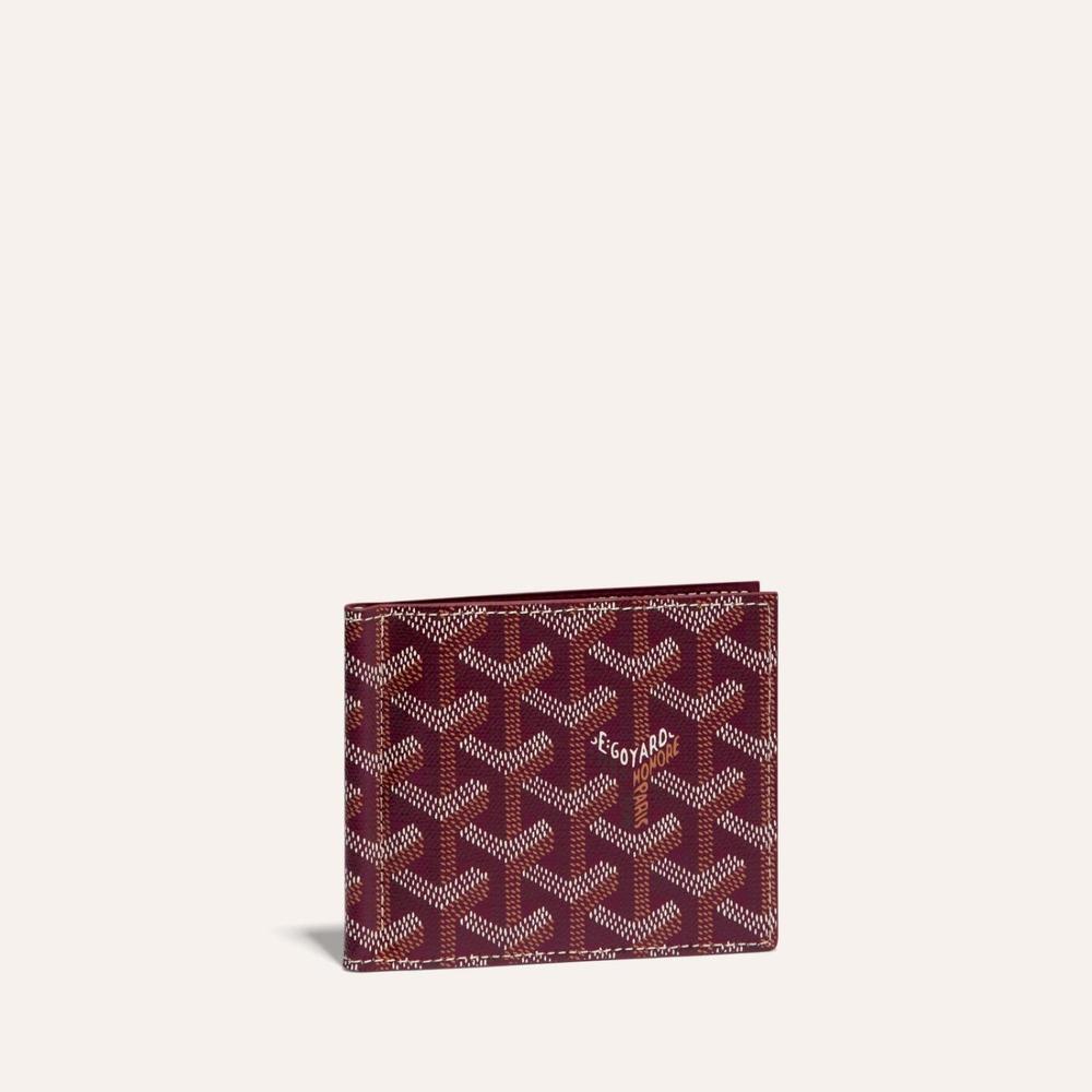 GOYARD Men Saint-Thomas Billfold Wallet Burgundy STTHOMPMLTY33CL33P