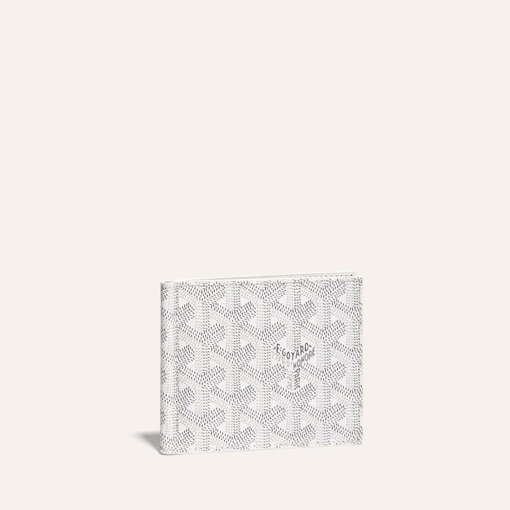 GOYARD Men Saint-Thomas Billfold Wallet White STTHOMPMLTY50CL50P