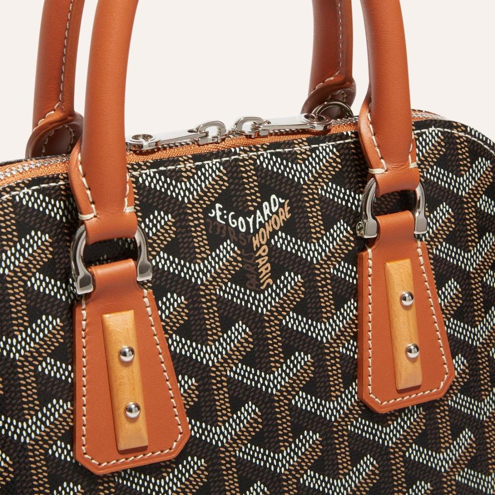 GOYARD Women Vendome Bag Mini Black tan VENDO2MINTY01CL03P