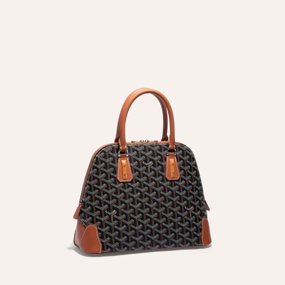 GOYARD Women Vendome Bag PM Black tan VENDO2PMLTY01CL03P