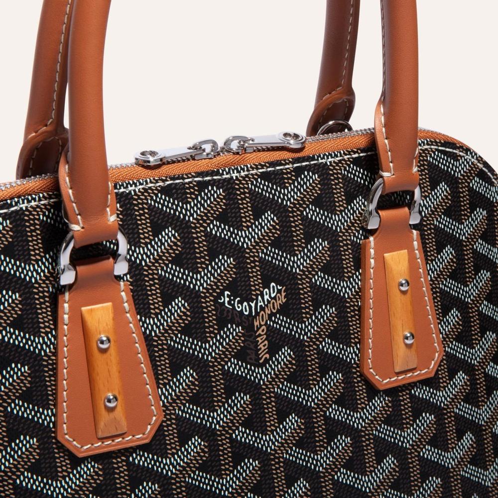 GOYARD Women Vendome Bag PM Black tan VENDO2PMLTY01CL03P