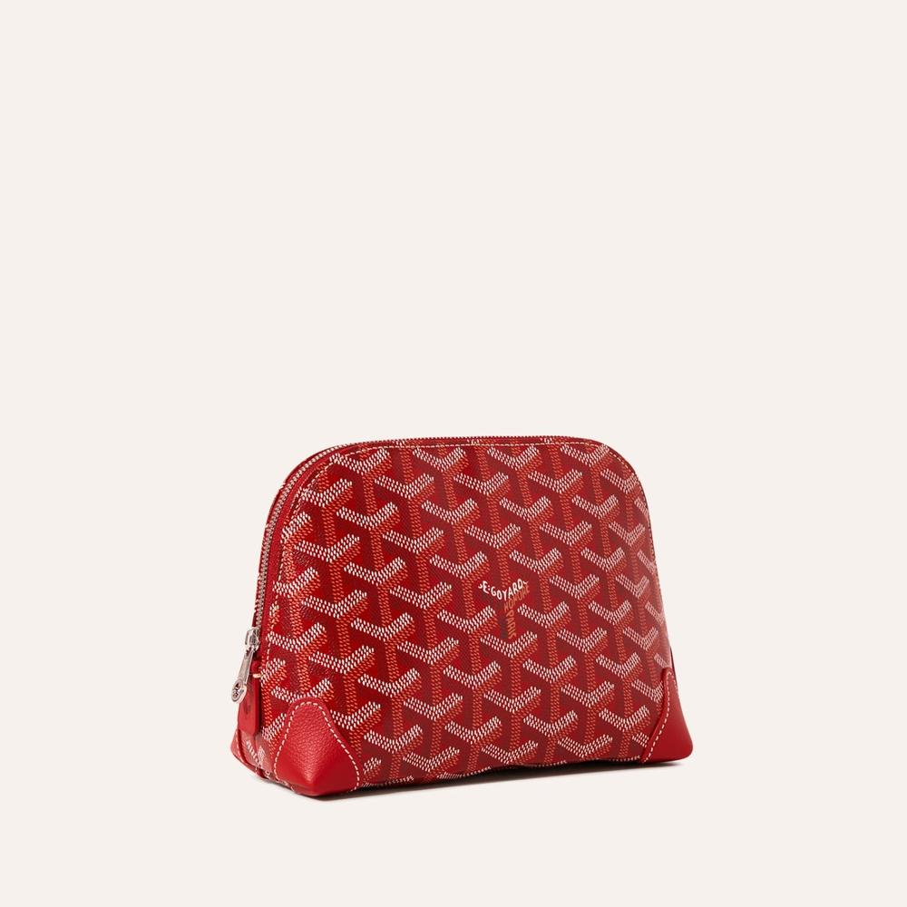 GOYARD Women Vendome Cosmetic Pouch Red VENDOTPMLTY02CL02P